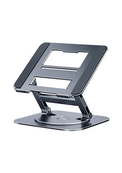 360° Dönebilen Laptop Standı Dahili Hub 3x USB ,1x Type C Girişli Laptop Notebook Standı