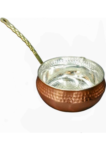 Bakır Çekiçli Derin Sosluk 14 cm