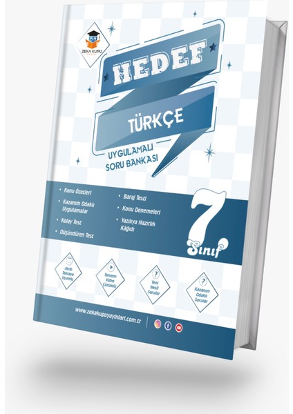 7. Sınıf Hedef Türkçe Uygulamalı Soru Bankası