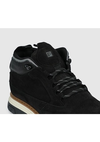 Siyah Deri Erkek Bot indirimleri