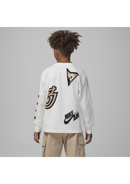 Nıke Jordan All Over Retro L/s Tee Erkek Çocuk Sweatshırt fiyatları