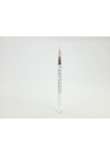 1 Cc /Ml Insülin Enjektörü 3 Parça Kahverengi 25 Adet
