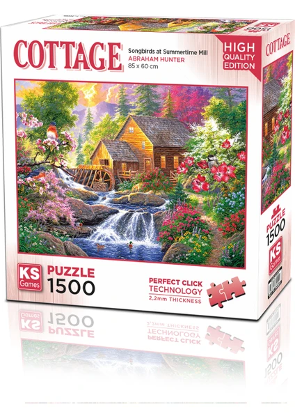 KS Games Songbirds At Summertime Mill 1500 Parça Puzzle