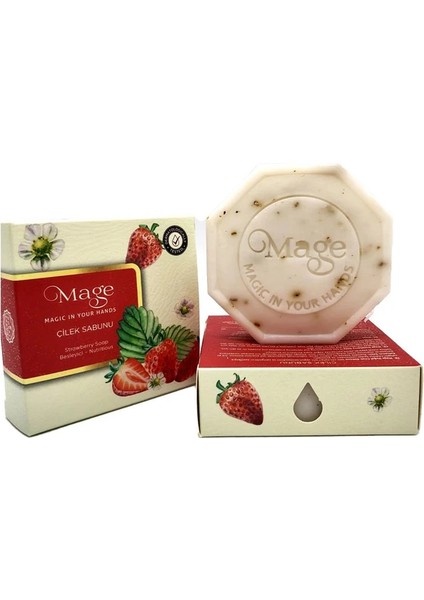 Çilek Aromalı Katı Sabun