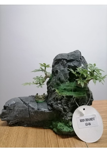 Resin Akvaryum Dağ Dekoru