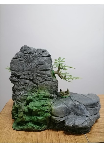 Resin Akvaryum Dağ Dekoru fiyatları