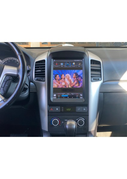 Chevrolet Captiva 2008-2012 Kablosuz Carplay Tesla Ekran Multimedya