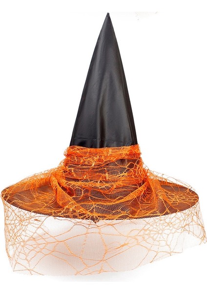 Cadılar Bayramı Dekorasyon Sahne Cadı Şapkası Cadı Headdress (Siyah) (Yurt Dışından) fırsatları