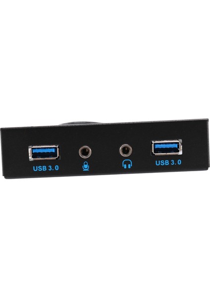 3,5" 2 Usb3.0 A Hub + 20PIN Disket Ön Sürücü Paneline Hd Ses (Yurt Dışından)