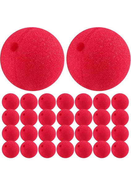 30PCS 2X2INCH Cosplay Burunlar Kırmızı Palyaço Burun Parti Cadılar Bayramı Için (Yurt Dışından)