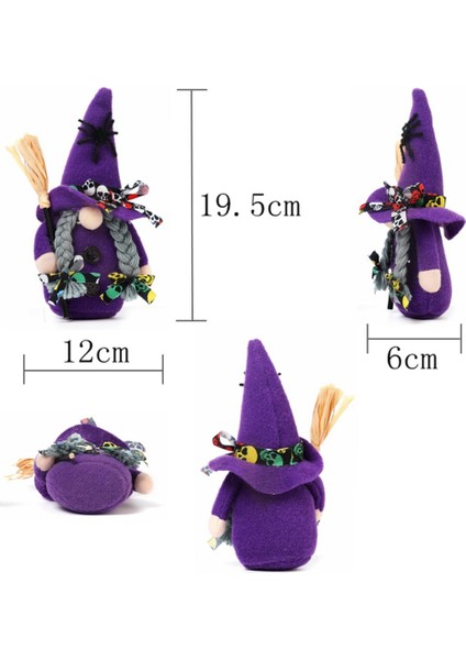 Aile A Için Cadılar Bayramı Korku Teması El Yapımı Gnome Yüzü Olmayan Bebek (Yurt Dışından) fiyatları