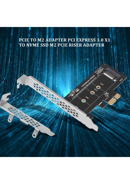 Pcıe - M2 Adaptörü 3.0 X1 - Nvme SSD Adaptör Desteği 2230 2242 SSD (Yurt Dışından)