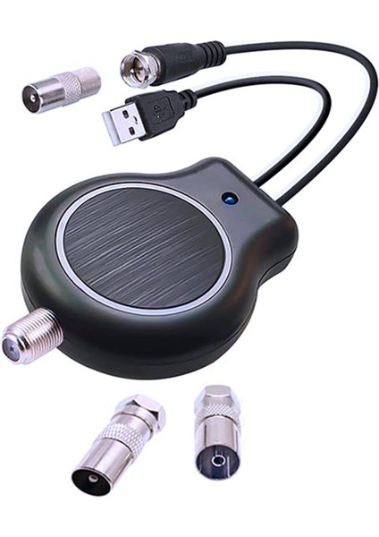 Dış Mekan Veya Iç Mekan Hdtv Anten Amplifikatörü Hd Fm Dvb USB Destekli 32DBI (Yurt Dışından)