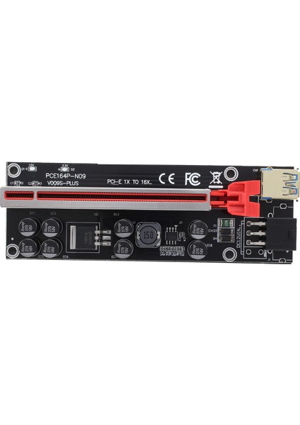 Madencilik Ekran Kartı Için Pcıe Yükseltici 009S Plus Madencilik Pcıe X16 - Kırmızı Yuva (Yurt Dışından)