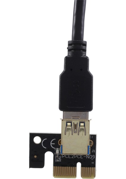 Madencilik Ekran Kartı Için Pcıe Yükseltici 009S Plus Madencilik Pcıe X16 - Kırmızı Yuva (Yurt Dışından)