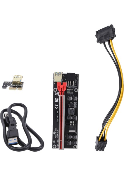 Madencilik Ekran Kartı Için Pcıe Yükseltici 009S Plus Madencilik Pcıe X16 - Kırmızı Yuva (Yurt Dışından)