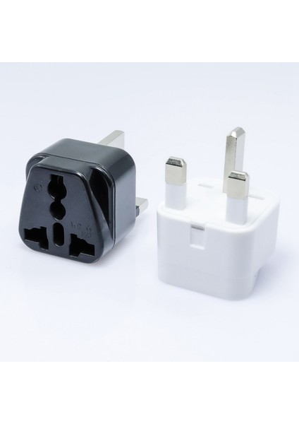 Evrensel Birleşik Krallık Çıkış Fiş Adaptörü, Fiş Dönüştürücü, 1 Adet, Beyaz (Yurt Dışından)