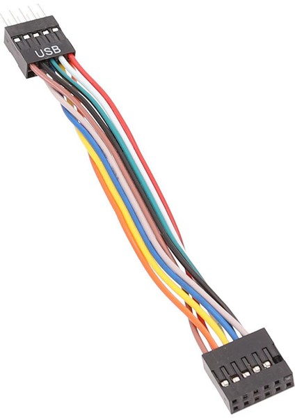 Lenovo Anakart Için Sıradan Şasi Adaptör Kablosu, 24AWG, 5 Adet (Yurt Dışından)