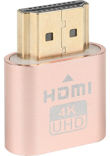 1pcs HDMI Uyumlu Sanal Ekran 4K Edıd Sahte Fiş Ekranı Pembe (Yurt Dışından)