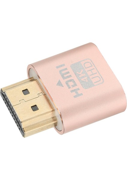 1pcs HDMI Uyumlu Sanal Ekran 4K Edıd Sahte Fiş Ekranı Pembe (Yurt Dışından)