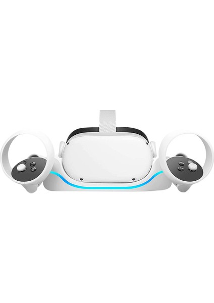 Oculus Quest 2 Şarj Ünitesi Için Vr Standı Duvara Montaj Standı Şarj Cihazı (Yurt Dışından)