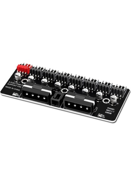 Masaüstü Için Pwm Fan Hub Cpu Şasi Fan Valisi 12V 4pin Arayüzü (Yurt Dışından)