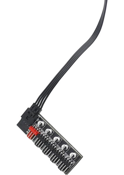 4 Pin Pwm Soğutucu Soğutma Fanı Bilgisayar Kabloları Konnektörleri Için 5 Portlu Pc (Yurt Dışından)