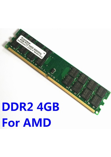 Amd Pc Aksesuarları Için Ram Ddr2 4gb 800MHZ Ddr2 800 Bellek Ddr2 4g (Yurt Dışından)