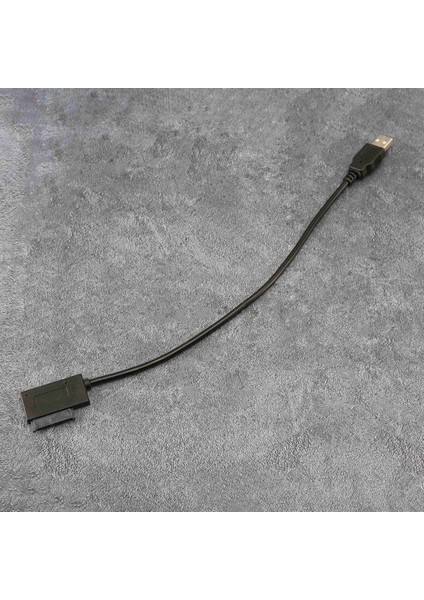 USB 2.0 - Mini Sata Iı 7+6 13PIN Adaptör Dönüştürücü Kablosu (Yurt Dışından)