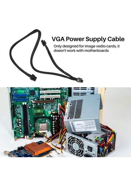 Evga Supernova G2 Için Çift 8 Pin 6 Pın Pcıe VGA Güç Kablosuna 8 Pın (Yurt Dışından)