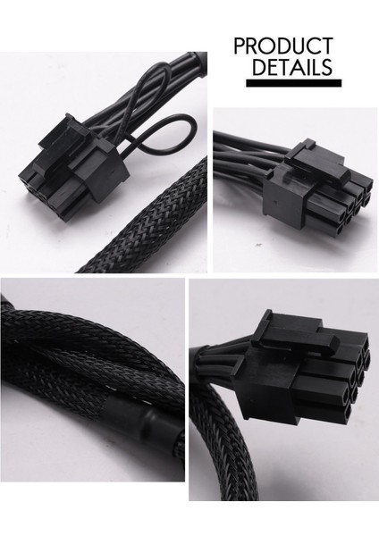 Psu 8pin - Çift 8pin(6+2) Pin Pcıe Modüler Güç Kaynağı Kablosu (Yurt Dışından)