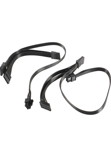 Evga Supernova 650 750 Için 2 Adet 6 Pin - 3x Sata Sürücü Güç Kablosu (Yurt Dışından)