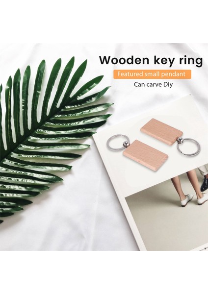 40 Adet Boş Ahşap Anahtarlık Gravür Diy Ahşap Anahtarlıklar Anahtar Etiketleri (Yurt Dışından) indirimleri