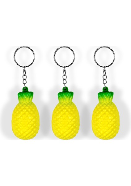 20 Paket Ananas Anahtarlıklar, Ananas Stres Giderici Oyuncaklar (Yurt Dışından) fırsatları