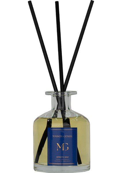 Maison Genial Luxury Sophistic Gold Mavi Difüzer 220  cl