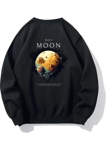 Oversize Unisex No1 Moon Sweatshirt