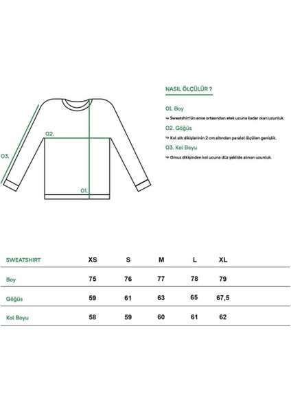 Oversize Unisex No1 Moon Sweatshirt modelleri