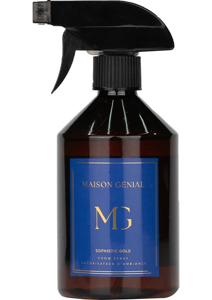 Maison Genial Luxury Sophistic Gold Mavi Sprey Oda Kokusu 500  ml