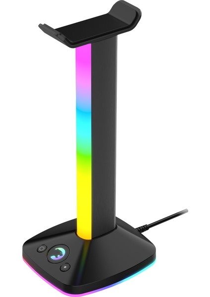 Eliterack Rgb Gaming Usb3.0 Oyuncu Kulaklık Standı