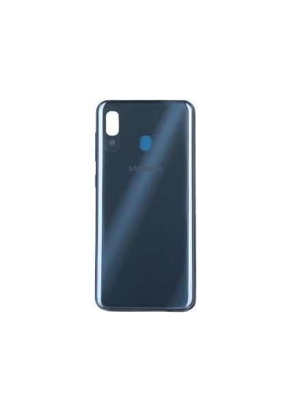 Samsung Galaxy A30 A305 Batarya Pil Kapağı Siyah