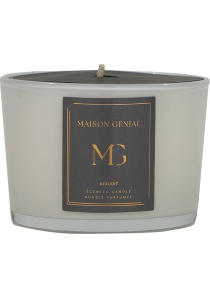 Maison Genial Luxury Afrodit Gri Mum Küçük Boy 160G