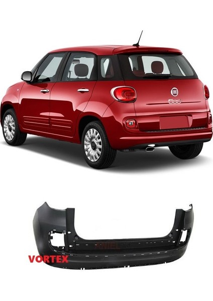 Arka Tampon Fiat 500L 2012-