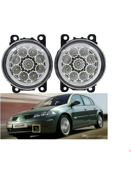 Sis Farı Set ( Ledli ) Megane 2 2003-