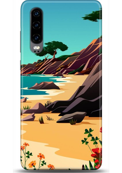 Huawei P30 Kılıf Hd Baskılı Kılıf - Followed Institution 0582