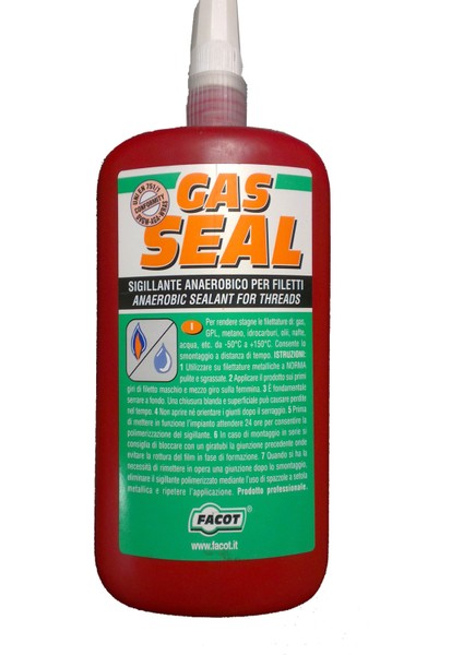 Gas Seal 250 ml Sıvı Macun Yoğun