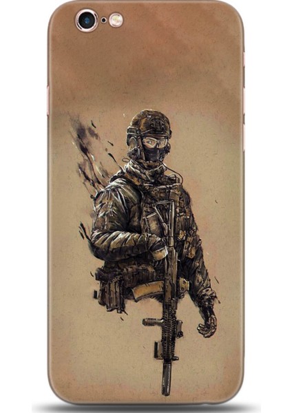 Apple iPhone 6 Plus / 6s Plus Kılıf Hd Baskılı Kılıf - Followed Institution 0374