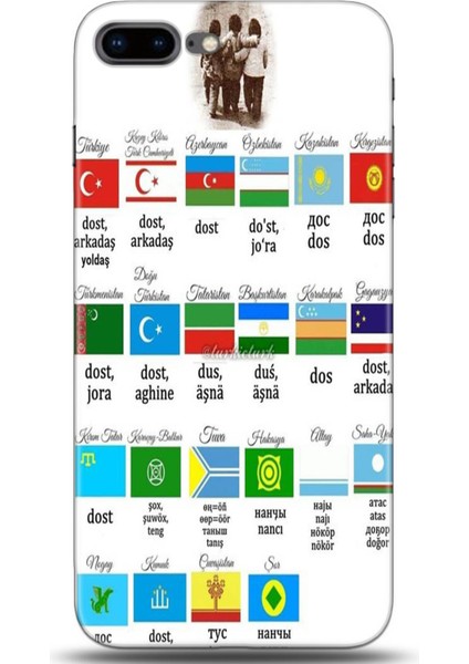 Apple iPhone 8 Plus Kılıf Hd Baskılı Kılıf - Followed Institution 0198