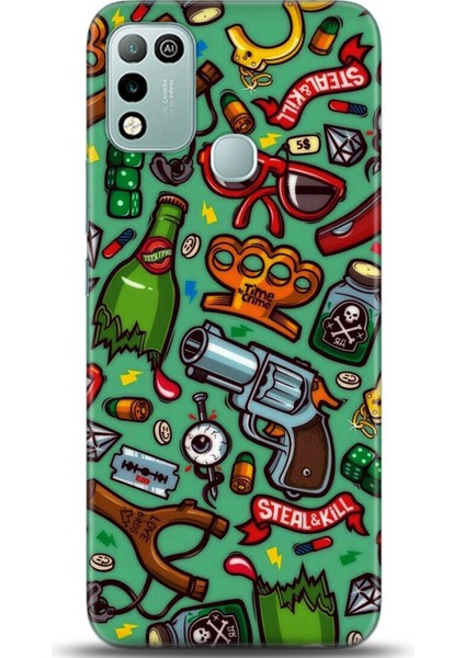 Infinix Hot 10 Kılıf Hd Baskılı Kılıf - Followed Institution 0593