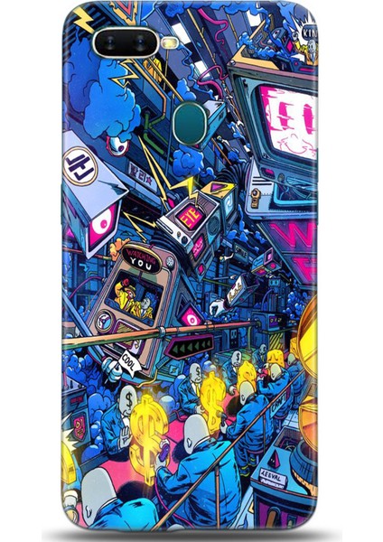 Oppo A5S Kılıf Hd Baskılı Kılıf - Followed Institution 0161