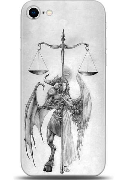 Apple iPhone Se 2020 Kılıf Hd Baskılı Kılıf - Followed Institution 0213